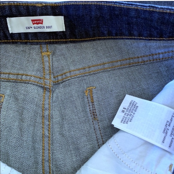 NWT Levi’s Slender Bootcut Jeans Size Misses 8M - Picture 5 of 6